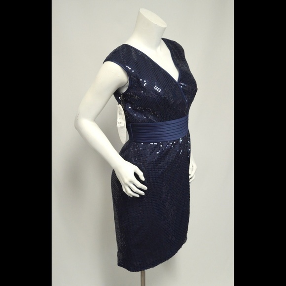 Alfred Angelo Signature SEQUIN Cocktail Dress NEW - Picture 2 of 8